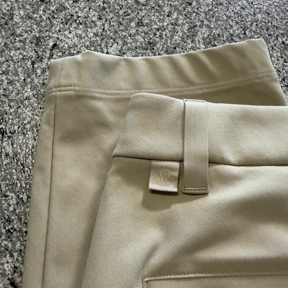 Lululemon Pants Mens 32x28 Beige Commission Chino Tapered Stretch ABC - Picture 4 of 7